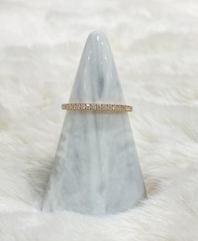 부쉐론 에퓨어 가드링 핑크골드 다이아 웨딩밴드 반지